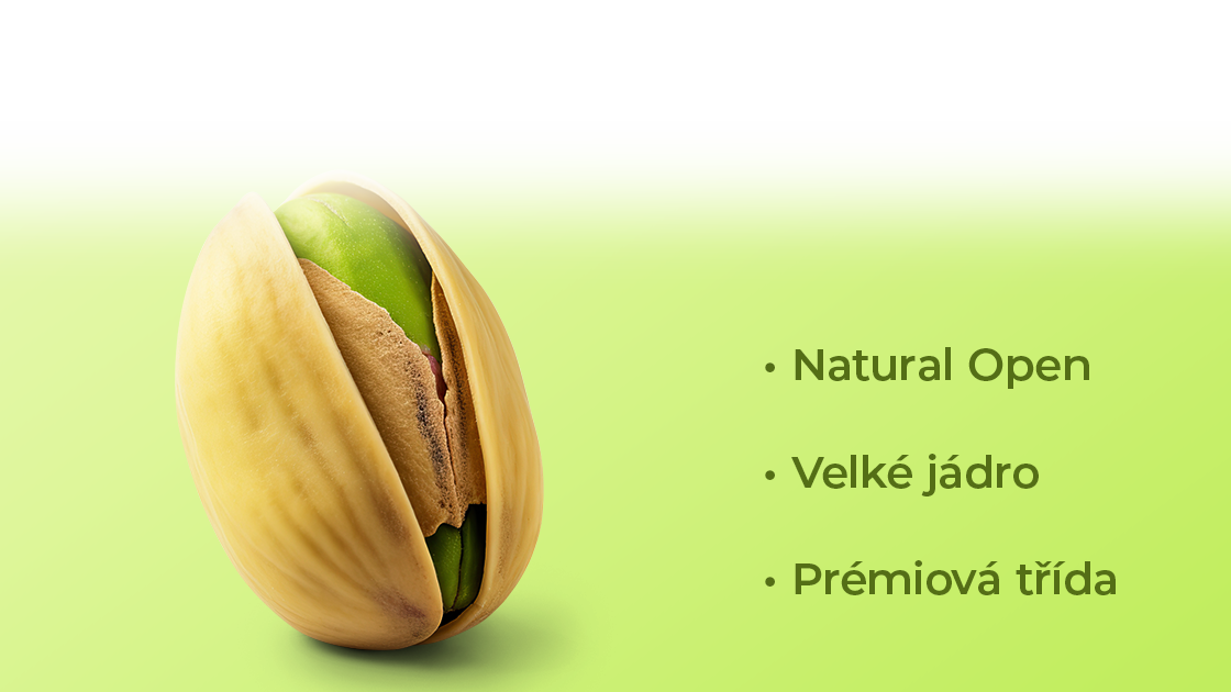 Velikost pistácií JUMBO N/O